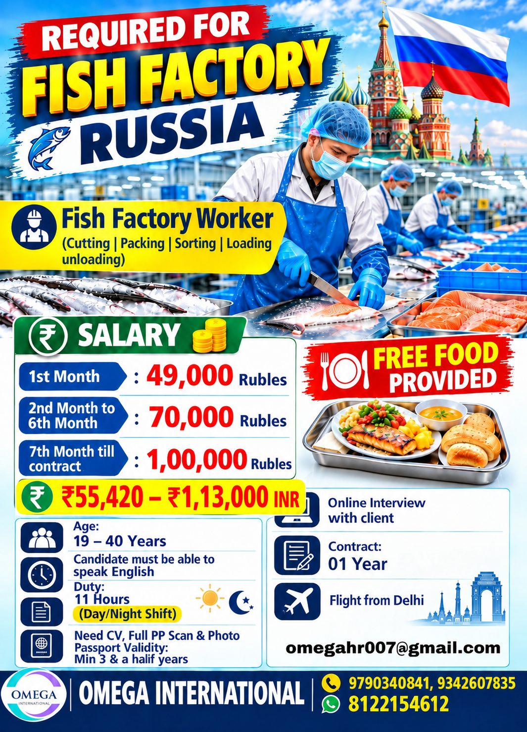 Fish Factory Worker