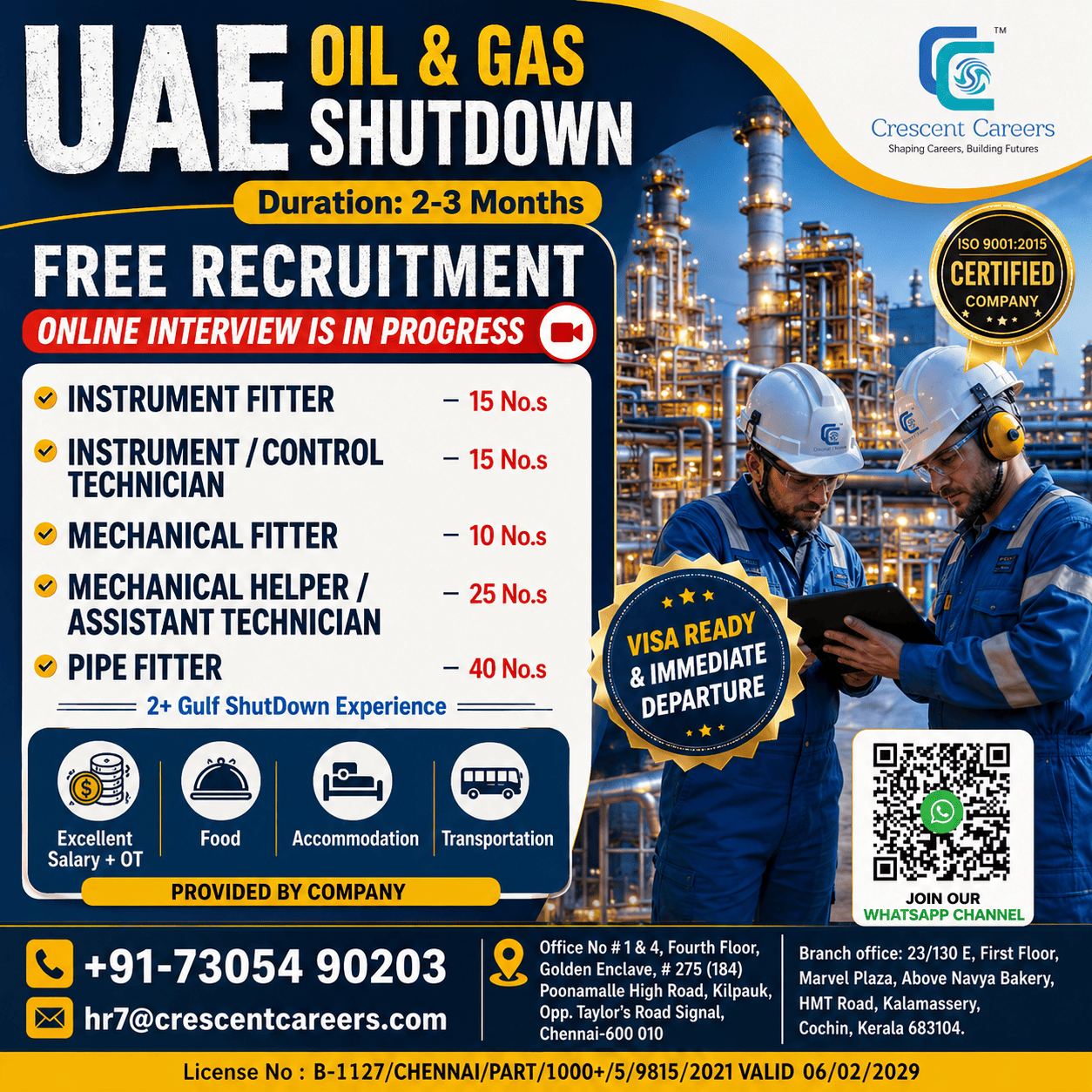 UAE Oil & Gas Shutdown